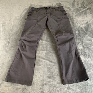 LAPG Tactical Pants Womens 10 Short Charcoal Gray Stretch Ops Articulating Knees